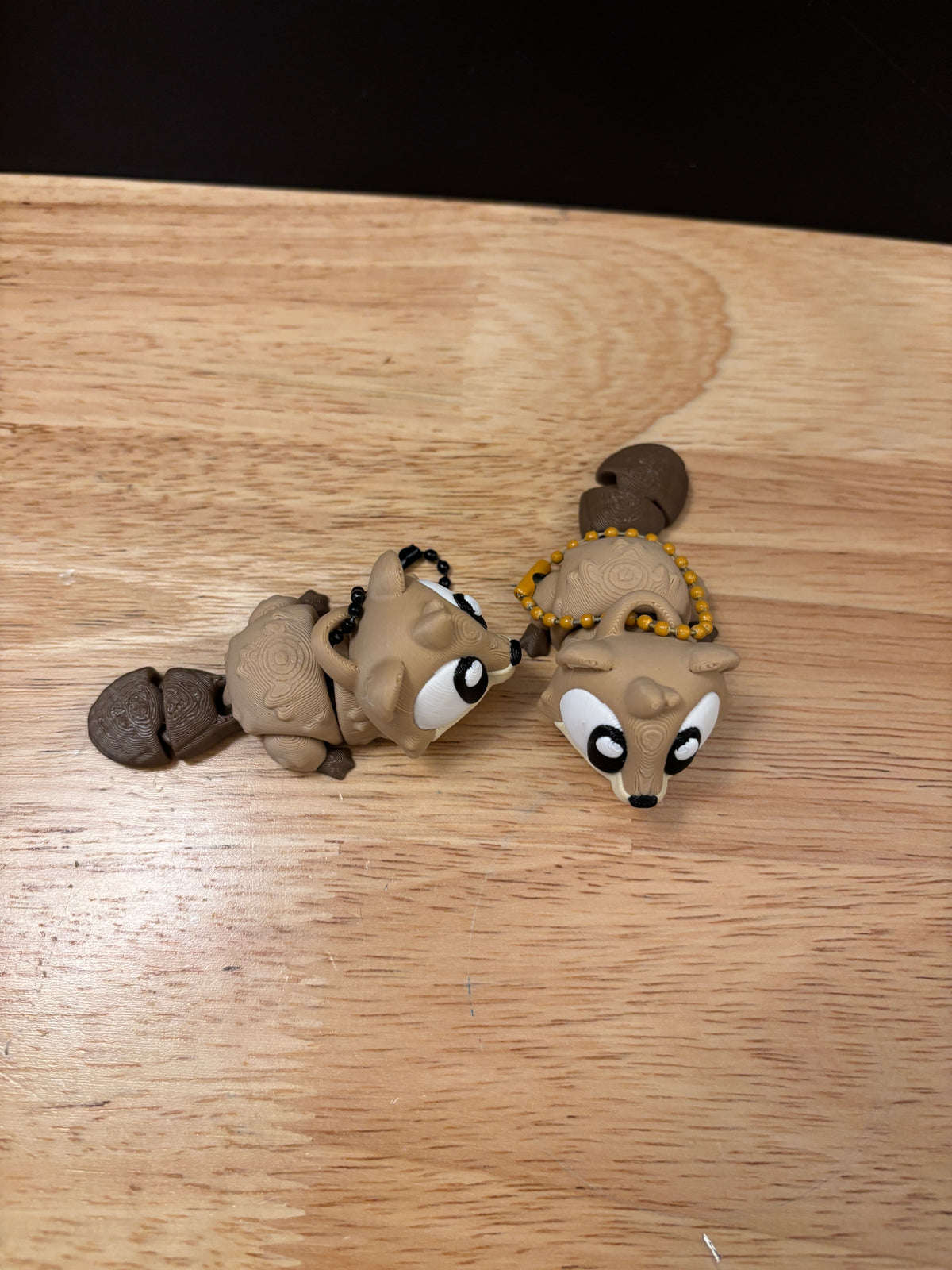 Beaver keychain, Big Eye Beaver Keychain, 3d printed keychain Beaver, Cute Keychain
