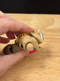 Beaver keychain, Big Eye Beaver Keychain, 3d printed keychain Beaver, Cute Keychain