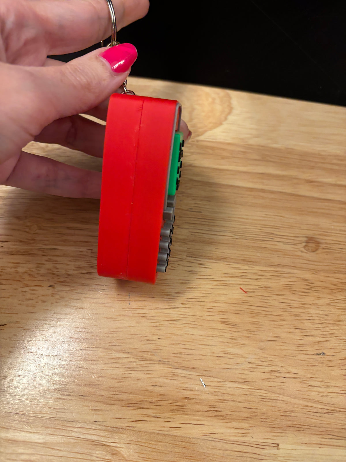 Clicky Cell Phone Key chain, 3D printed Retro Cell Phone keychain, Clicky Keychain, Custom Cell Phone keychain, Fidget Cell Phone