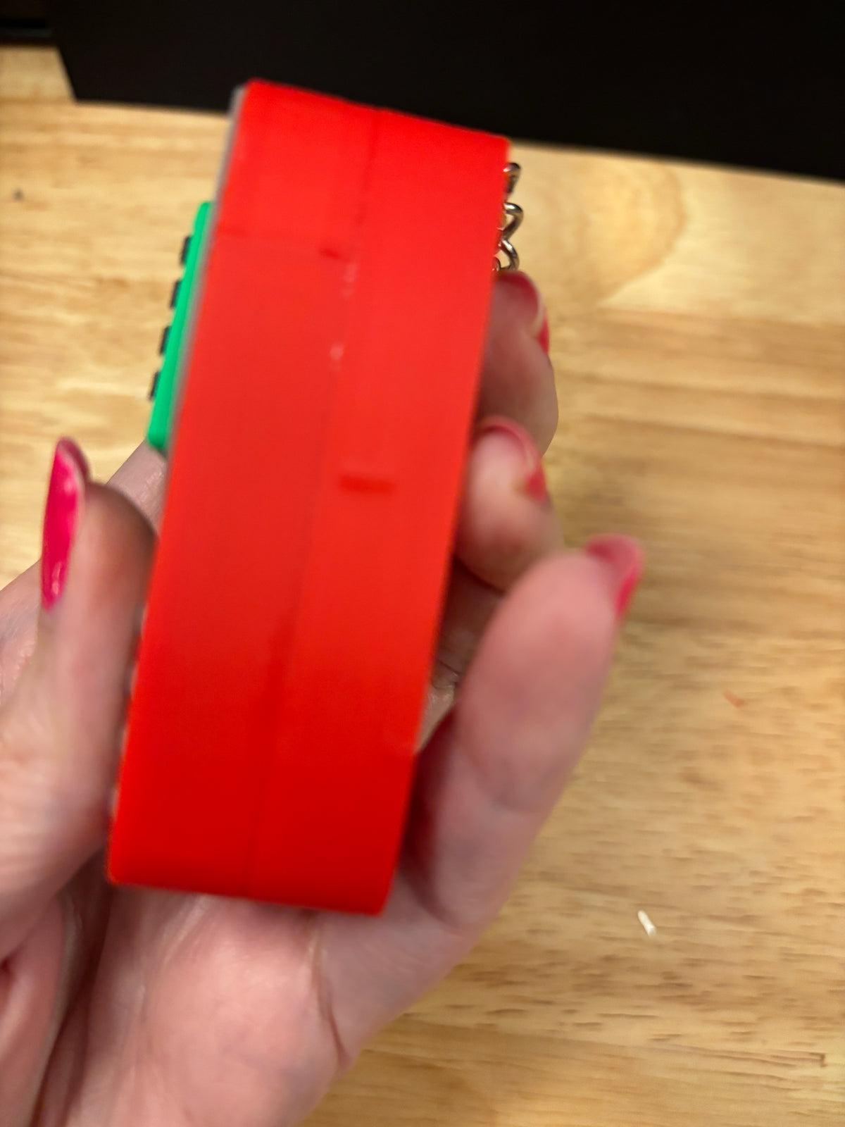 Clicky Cell Phone Key chain, 3D printed Retro Cell Phone keychain, Clicky Keychain, Custom Cell Phone keychain, Fidget Cell Phone