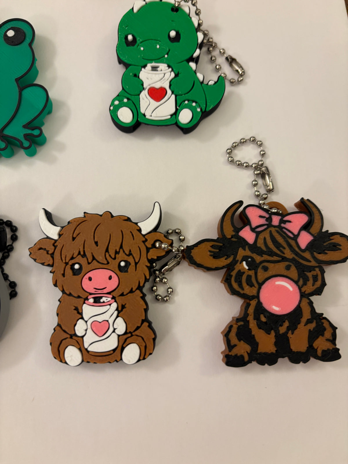 Soda Pop Can Opener Keychains, option 3