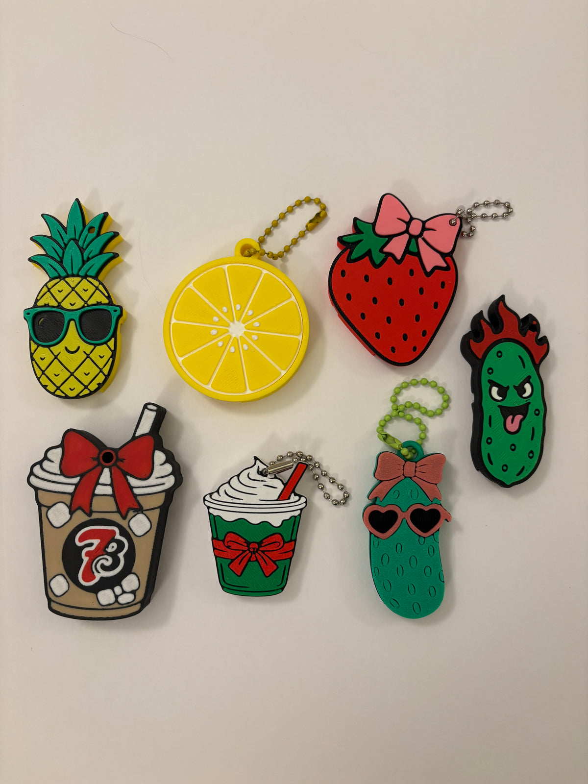 Soda can opener keychain, Nail saver soda can opener, option 2