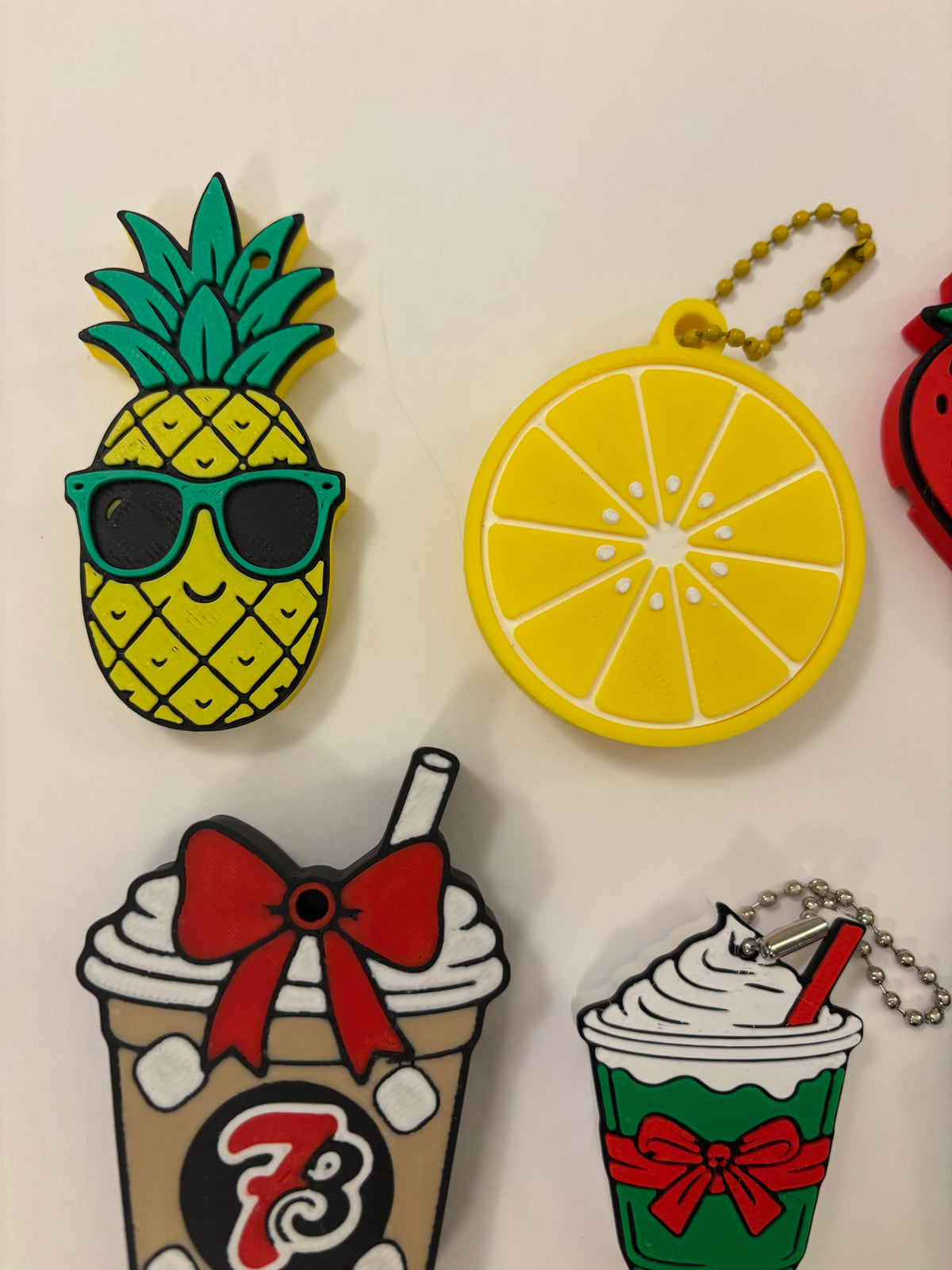 Soda Pop Can Opener Keychains, option 5
