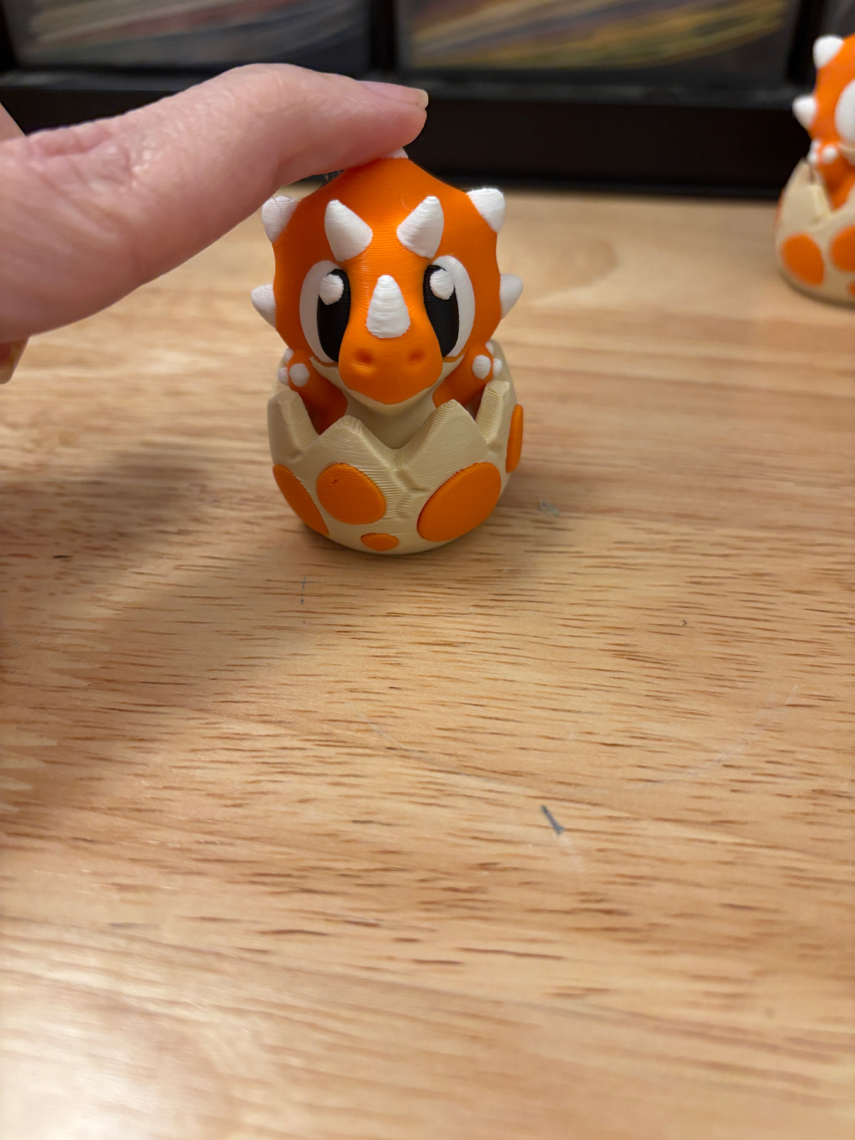 Custom Triceratops clicker, Desktop Dinosaur clicker, Dino clicker, Triceratops clicker