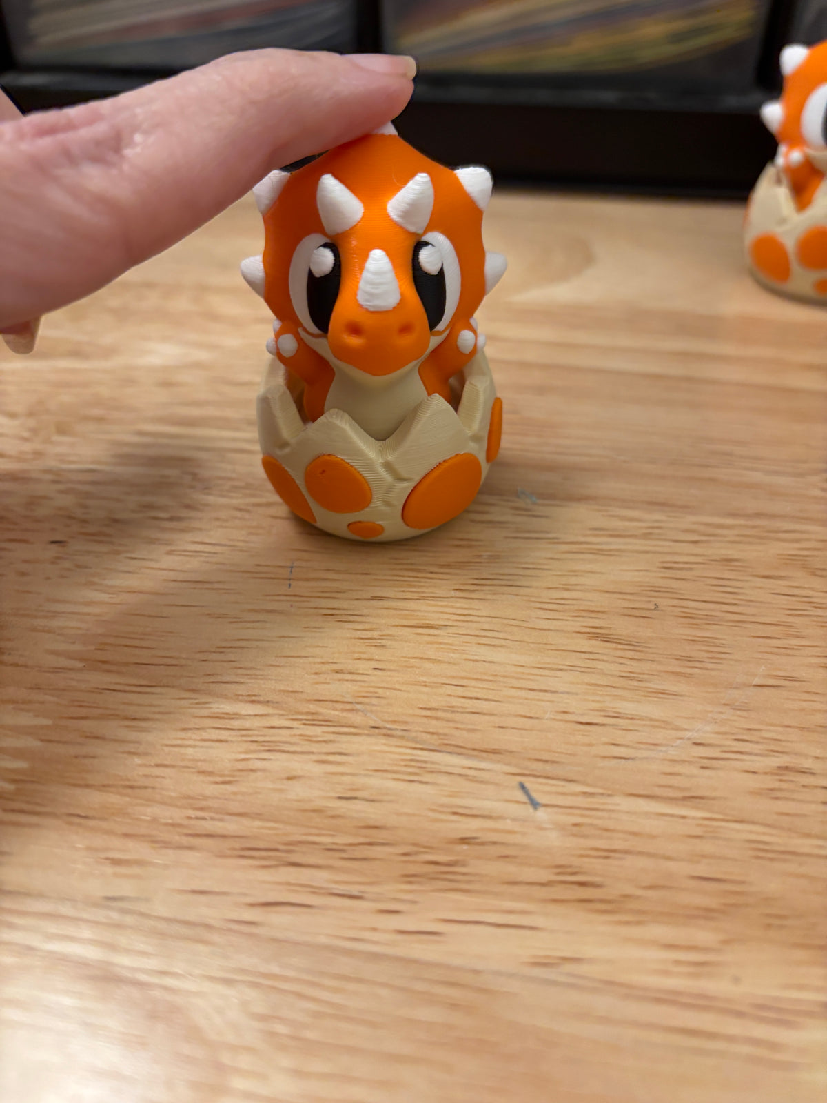 Custom Triceratops clicker, Desktop Dinosaur clicker, Dino clicker, Triceratops clicker