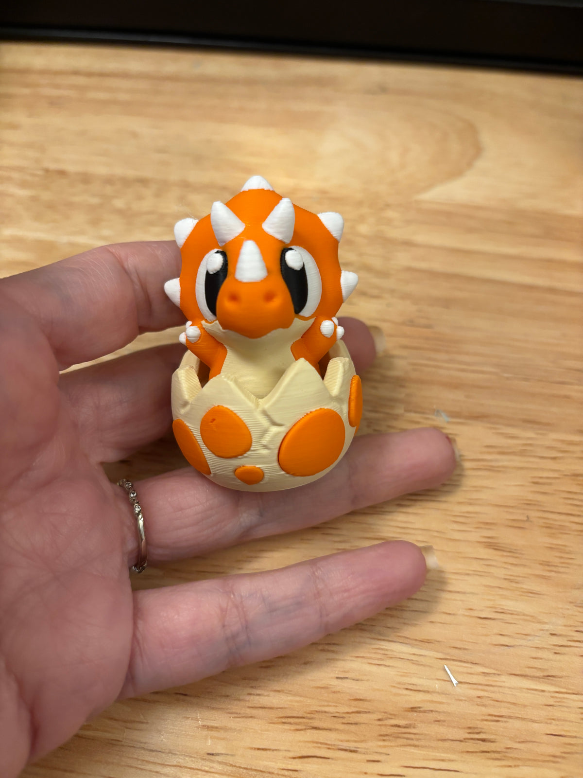 Custom Triceratops clicker, Desktop Dinosaur clicker, Dino clicker, Triceratops clicker