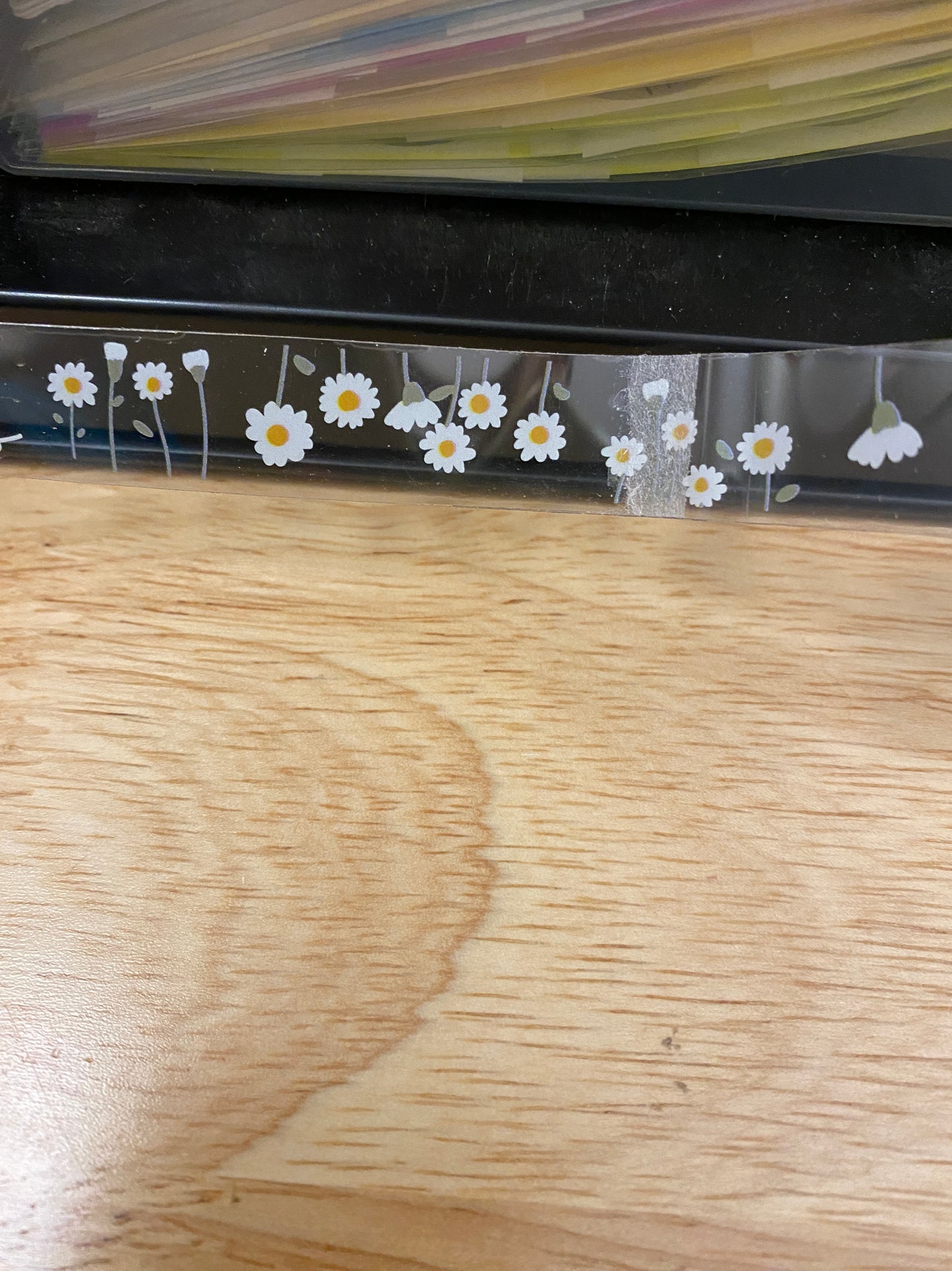 Small Daisies Washi Clear Tape