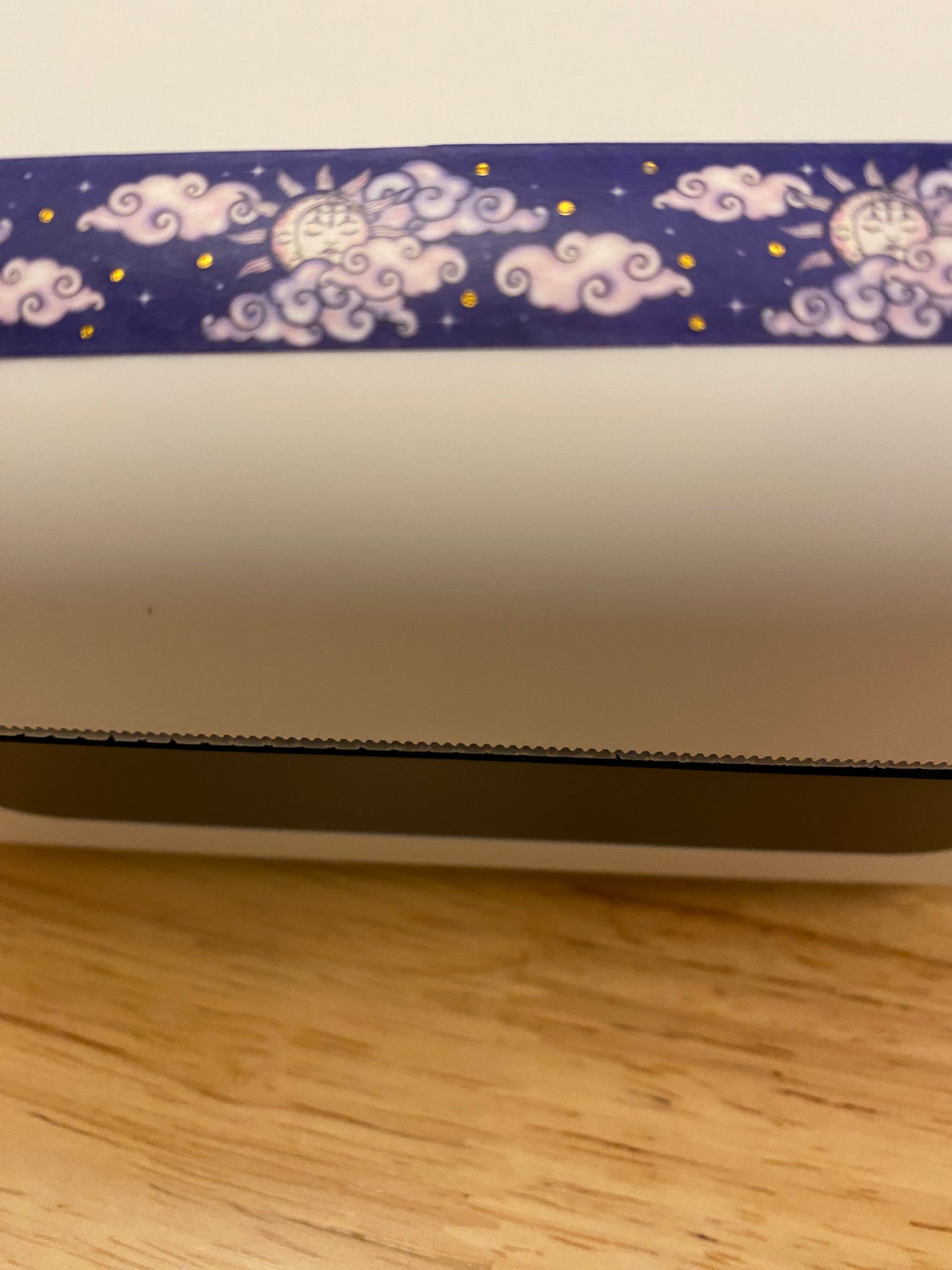 Big Roll of Floral Moon and Stars in the Cloud with Foil Washi Tape