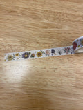 Big Roll of Wild Flowers Washi Tape, Flowers Washi Tape roll, Decorative Adhesive Masking Tapes, Floral Washi tape
