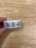 Mushroom Gnomes Washi Tape Big Roll, Gnome with Mushrooms Washi Tape roll, Mushroom washi tape, Cute Gnome Washi Tape