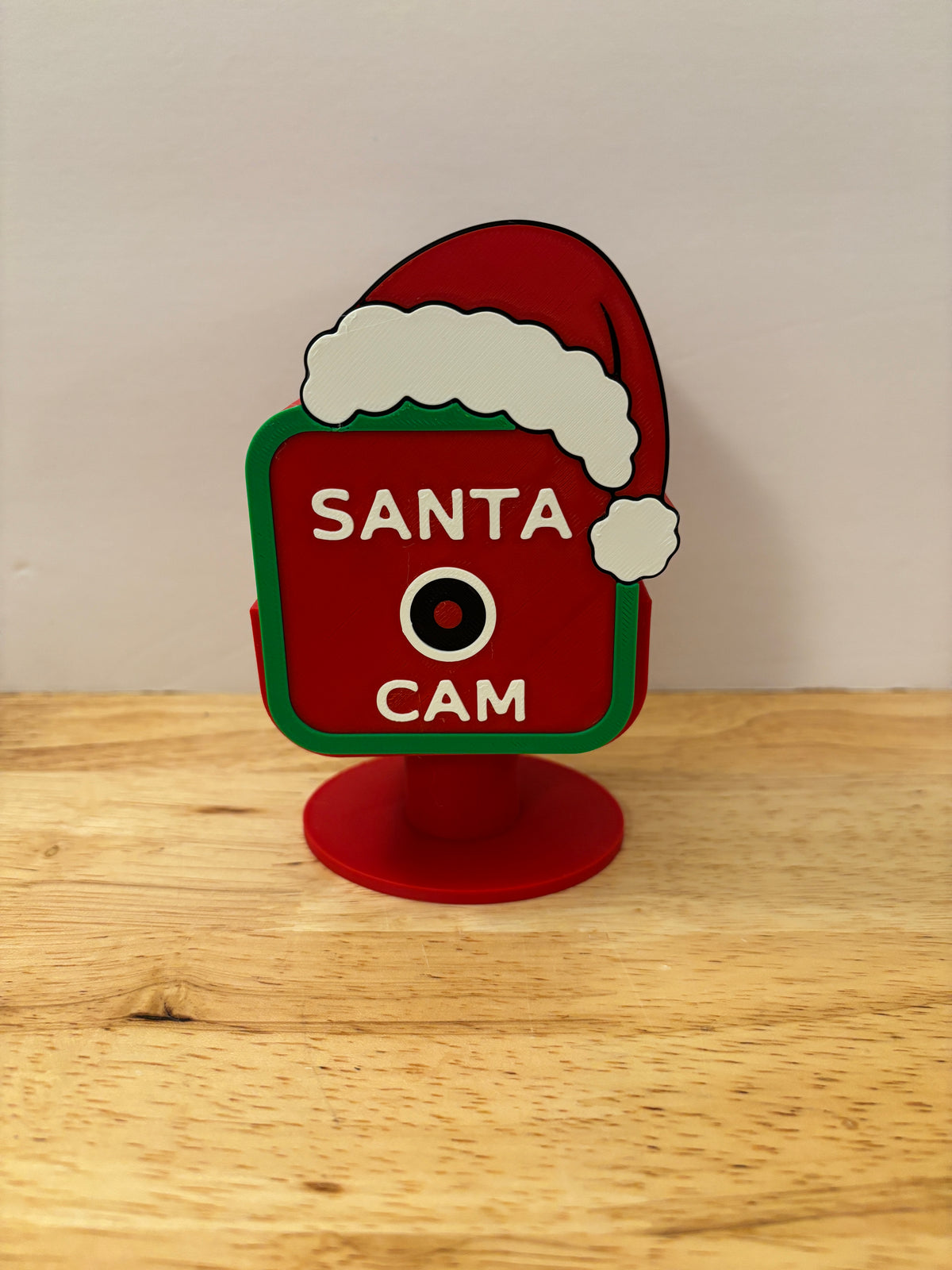5" Santa Cam toy, Cute Santa Camera Toy, fake camera