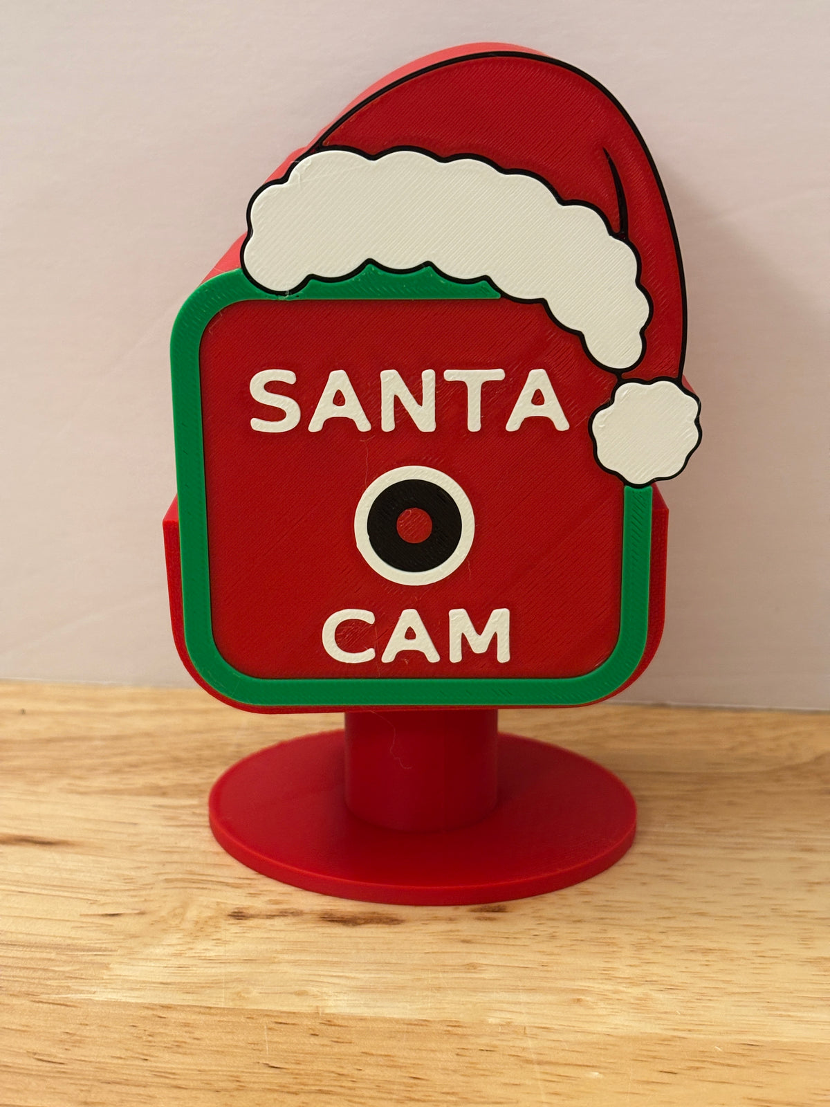 5" Santa Cam toy, Cute Santa Camera Toy, fake camera