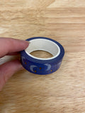 Gold Foil Moon and Stars Washi Tape Big Roll