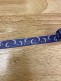 Gold Foil Moon and Stars Washi Tape Big Roll