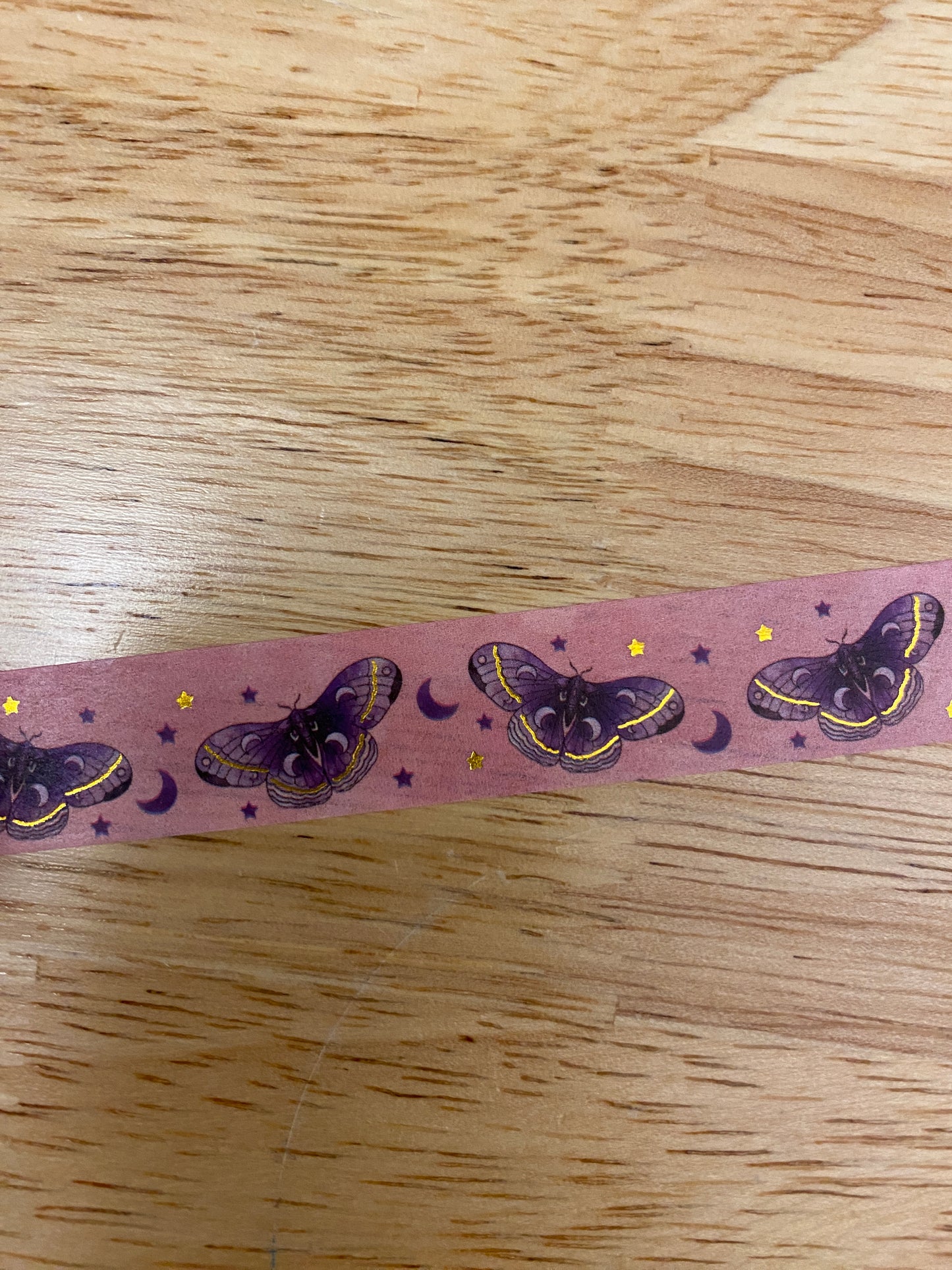 Foiled Butterfly Washi Tape Big Roll