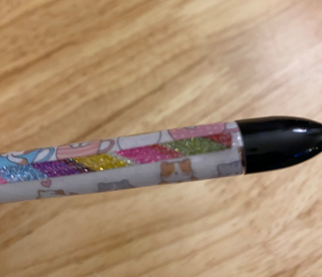 Cute Cat Tea Cup Pen, Cats in Tea cup design pen, Cat design pental rsvp pen