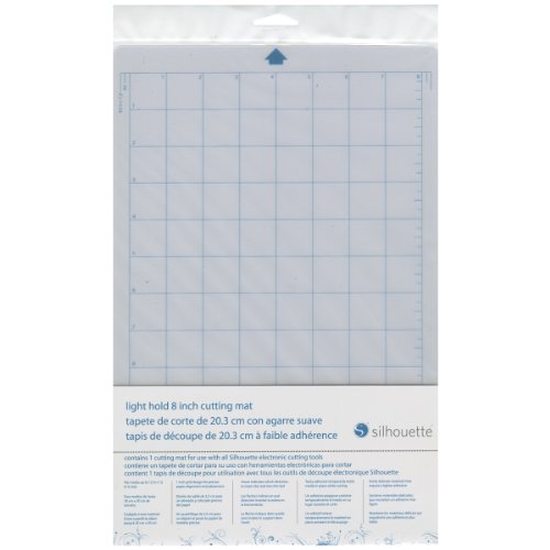 Silhouette Portrait Light Hold Cutting Mat for Scrapbooking 8" x 12"