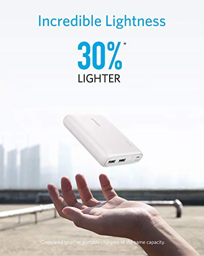 Anker PowerCore 13000, Compact 13000mAh 2-Port Ultra-Portable Phone Charger Power Bank for iPhone, iPad, Samsung Galaxy