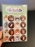 32 pcs Cat Thank You Sticker Pack