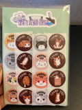32 pcs Cat Thank You Sticker Pack