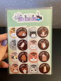 32 pcs Cat Thank You Sticker Pack