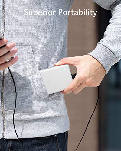 Anker PowerCore 13000, Compact 13000mAh 2-Port Ultra-Portable Phone Charger Power Bank for iPhone, iPad, Samsung Galaxy