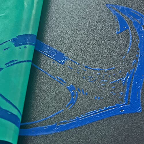 BOOLOOEN Self Adhesive Screen Printing,Stencils Mesh Transfer Stencils - Reusable Logo Stencils Screen Printing Stencil Patterns for DIY Painting T-Shirts, Pillows (Summer Beach 4PC)