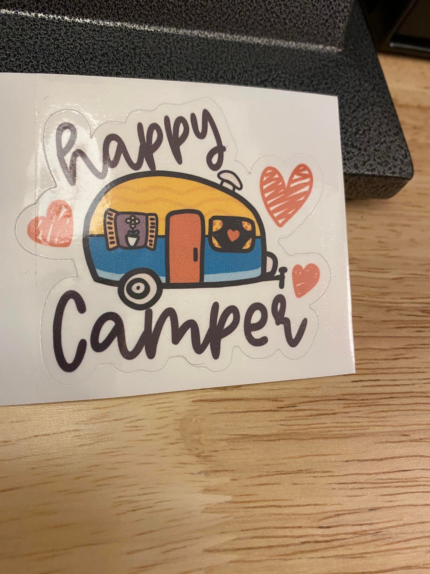 Happy Camper Sticker