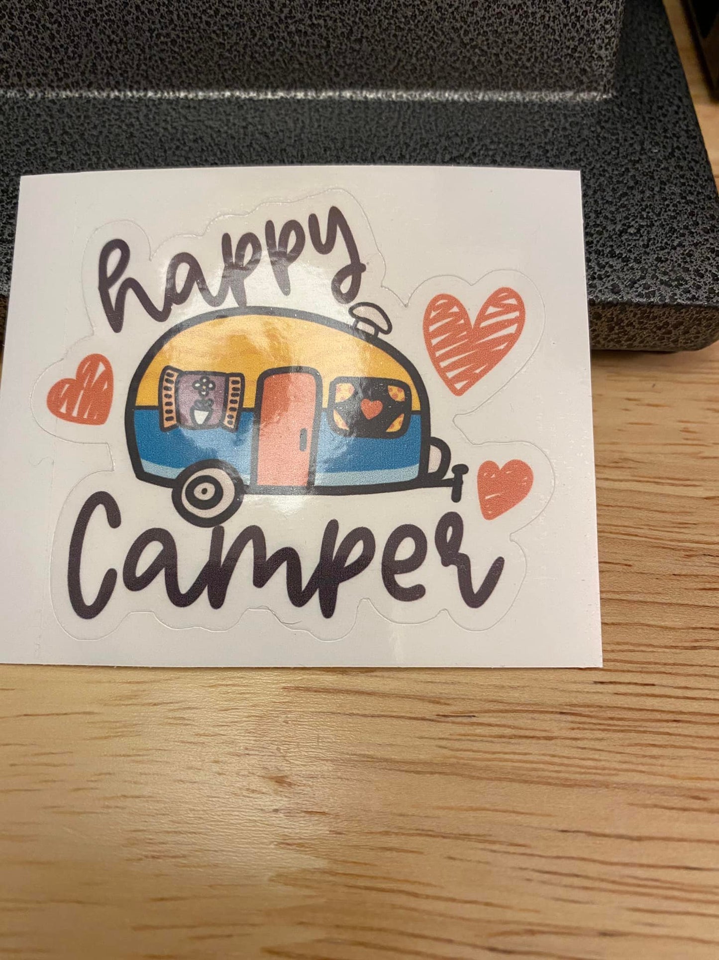 Happy Camper Sticker