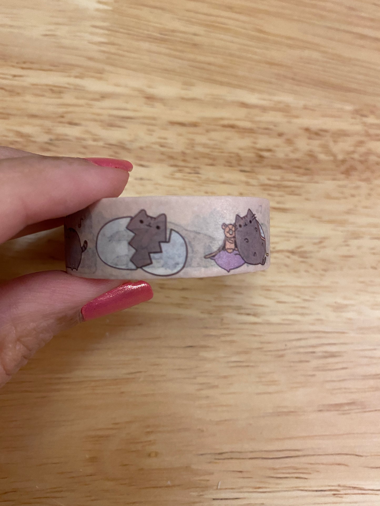 Big Roll of Plump Cat Washi Tape