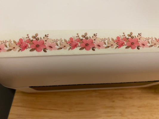 Big Roll of Flowers Washi Tape