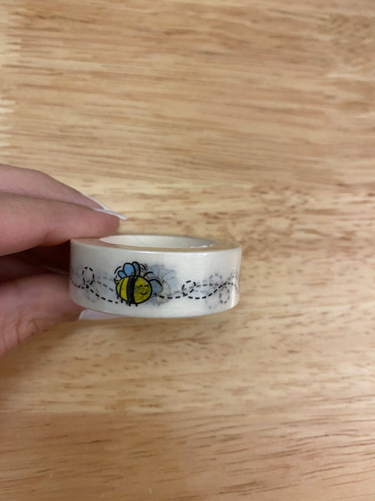 Big Roll of Bees Washi Tape