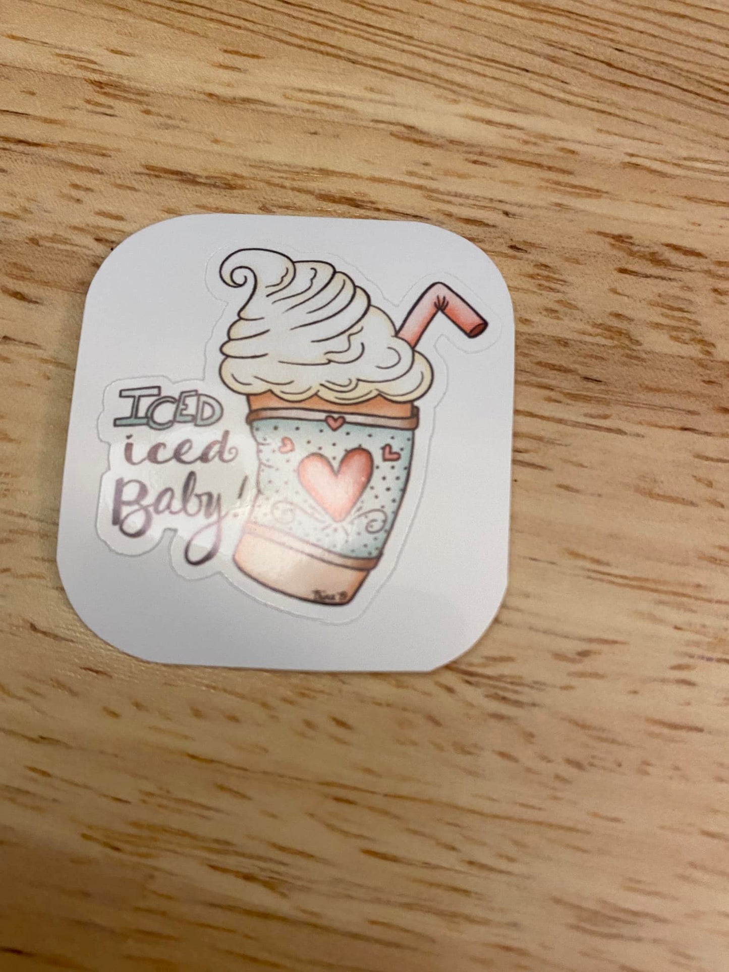 ICED ICED Baby Coffee Sticker