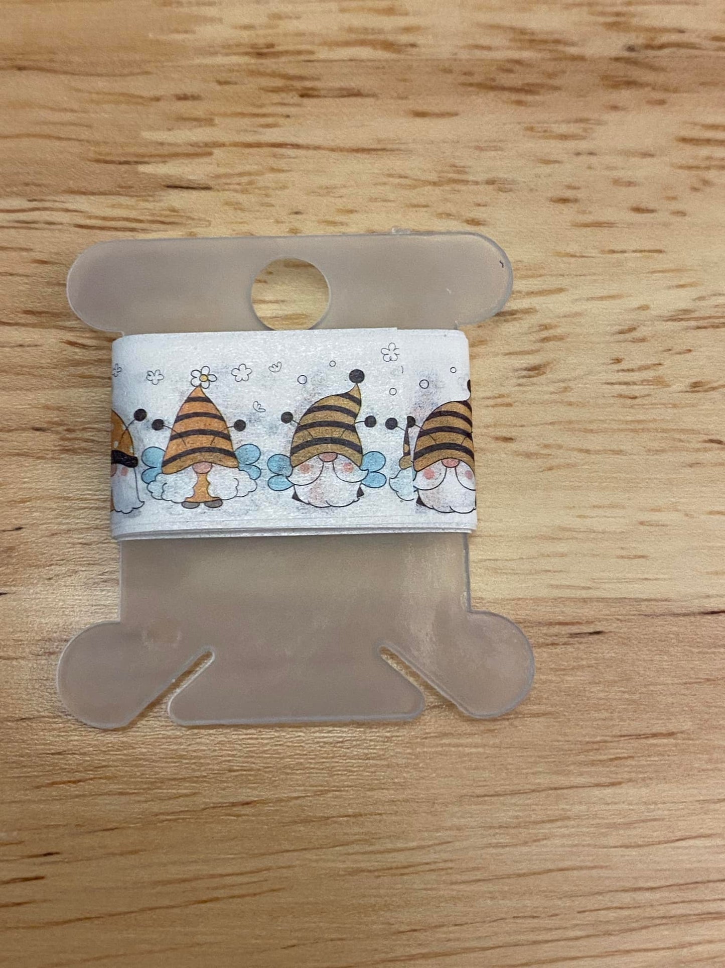 Sample of Bee Gnomes Washi Tape