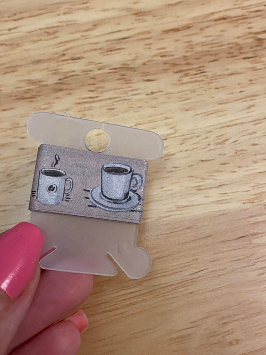 Single Sample of Coffee Cups Washi Tape