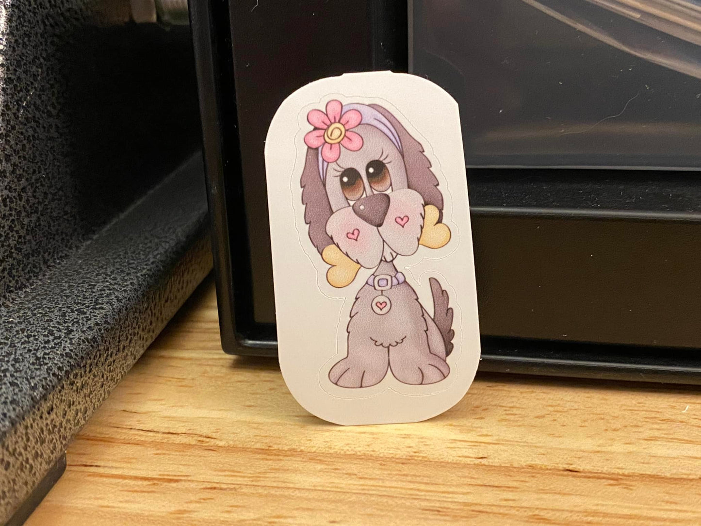 Dog with Bone STICKER