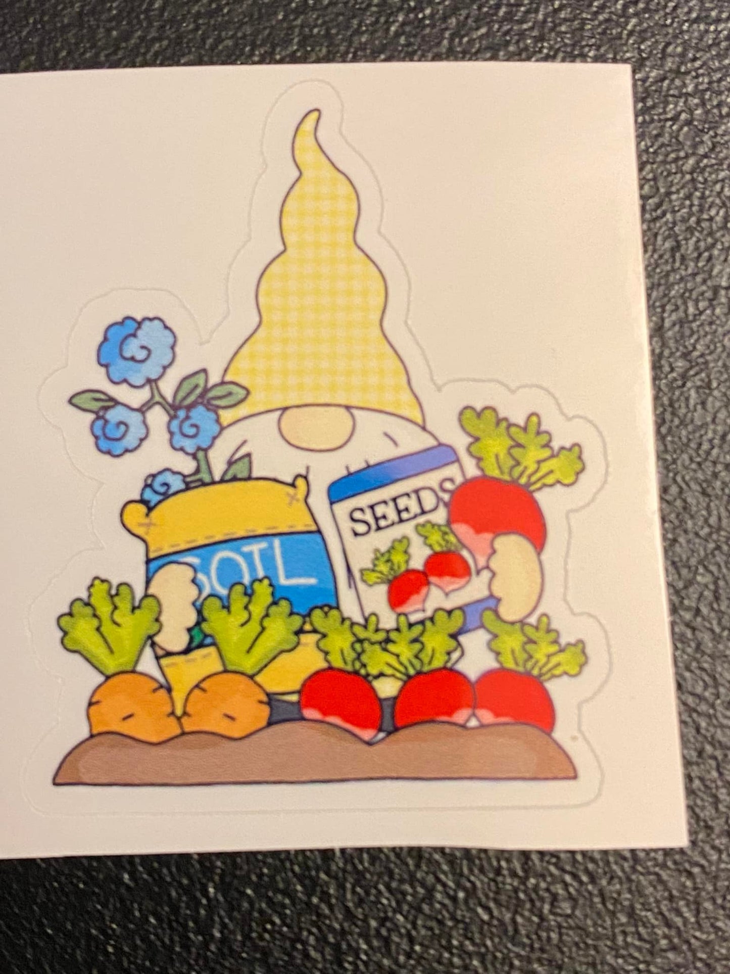 Gnome Garden Sticker