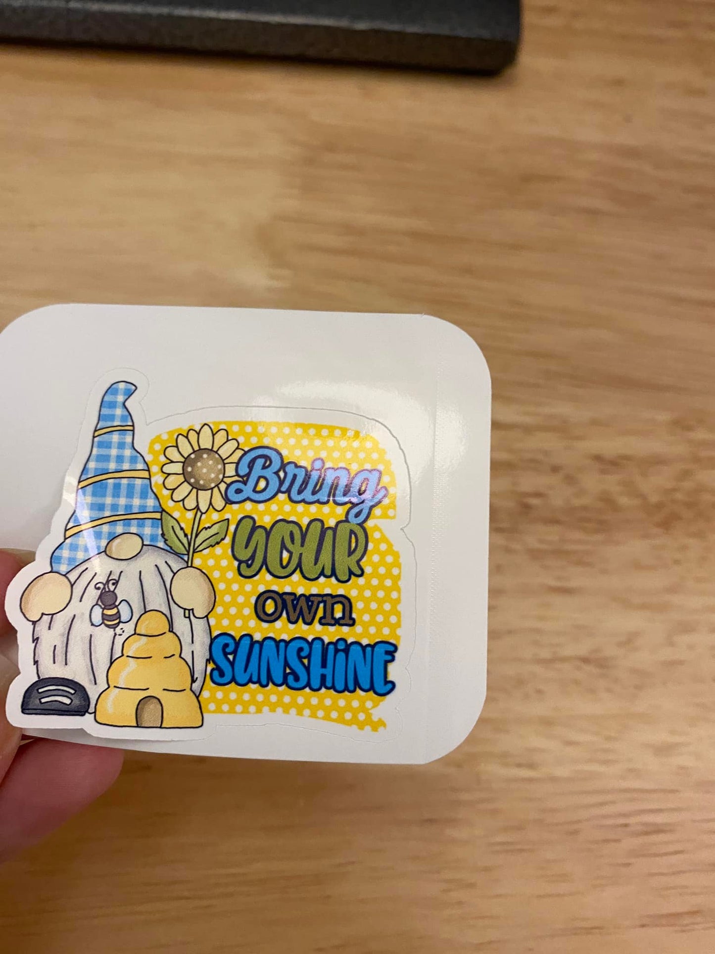 Gnome Bring your own Sunshine Sticker