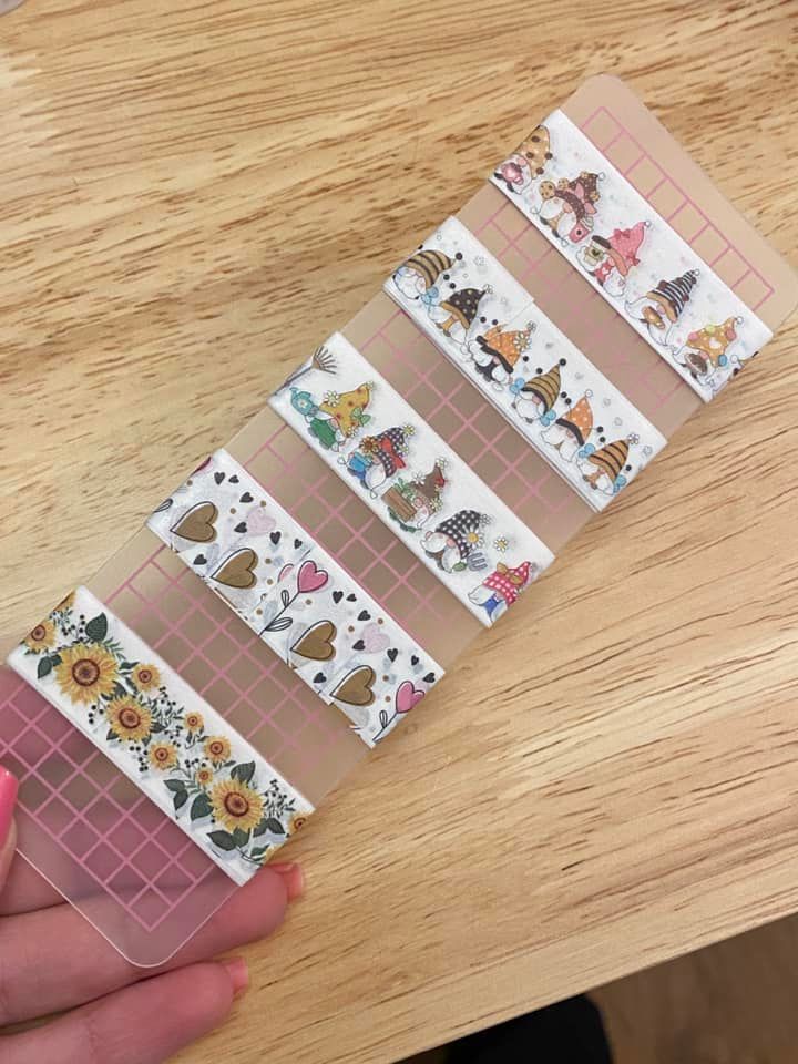 Large Sample Card of Washi Tape