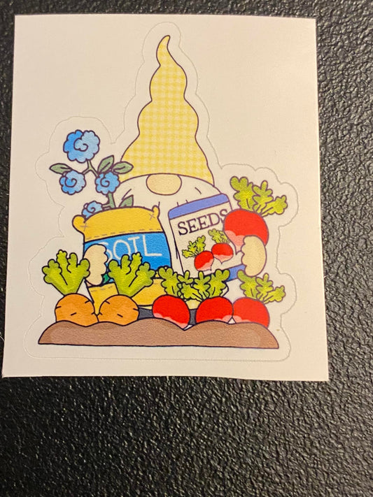 Gnome Garden Sticker