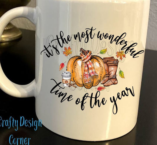 It's the most wonderful time of the year mug
