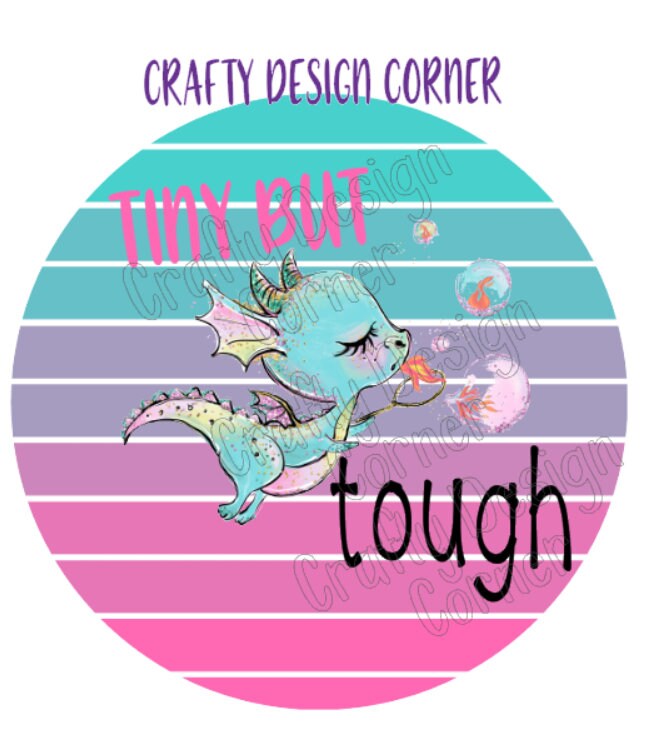 Tiny but Touch Dragon JPEG/PNG DIGITAL Download