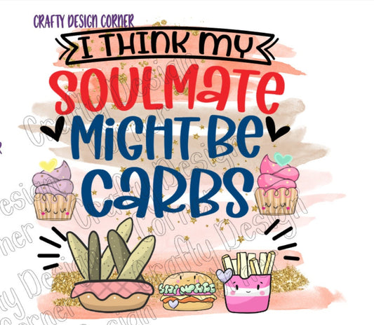 I think my Soulmate might be Carbs JPEG/PNG DIGITAL Download