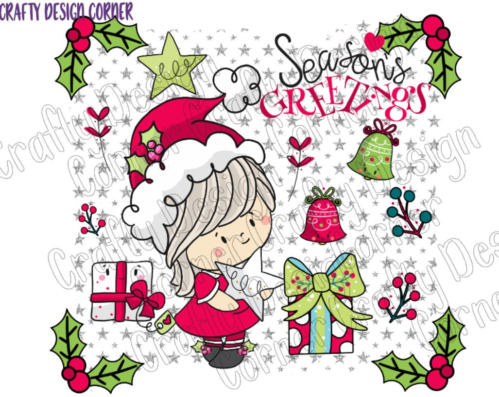 Season Greetings designs Digital download