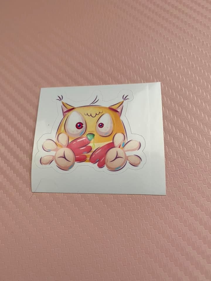 Cute Animal Monster Sticker