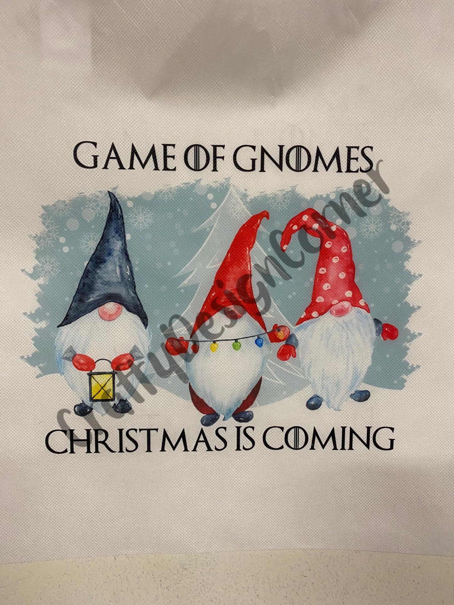 Christmas Gnomes Eco Friendly Really Tote Sack