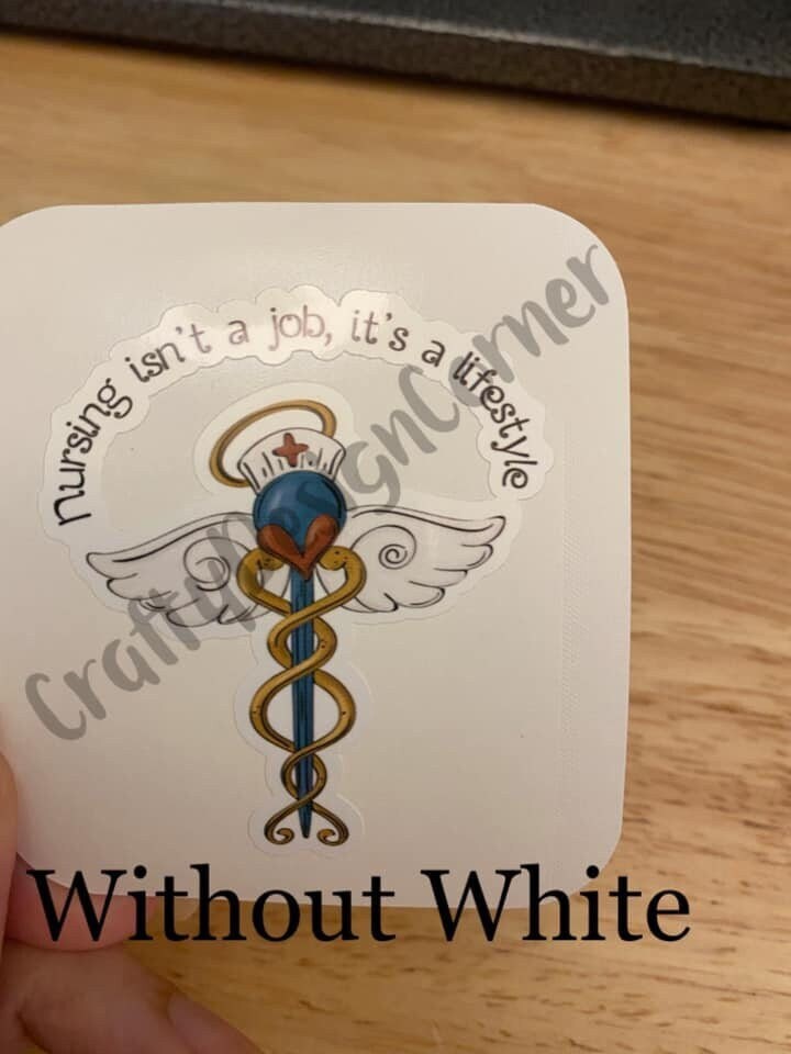 Nursing isn't a job, its a Lifestyle Sticker