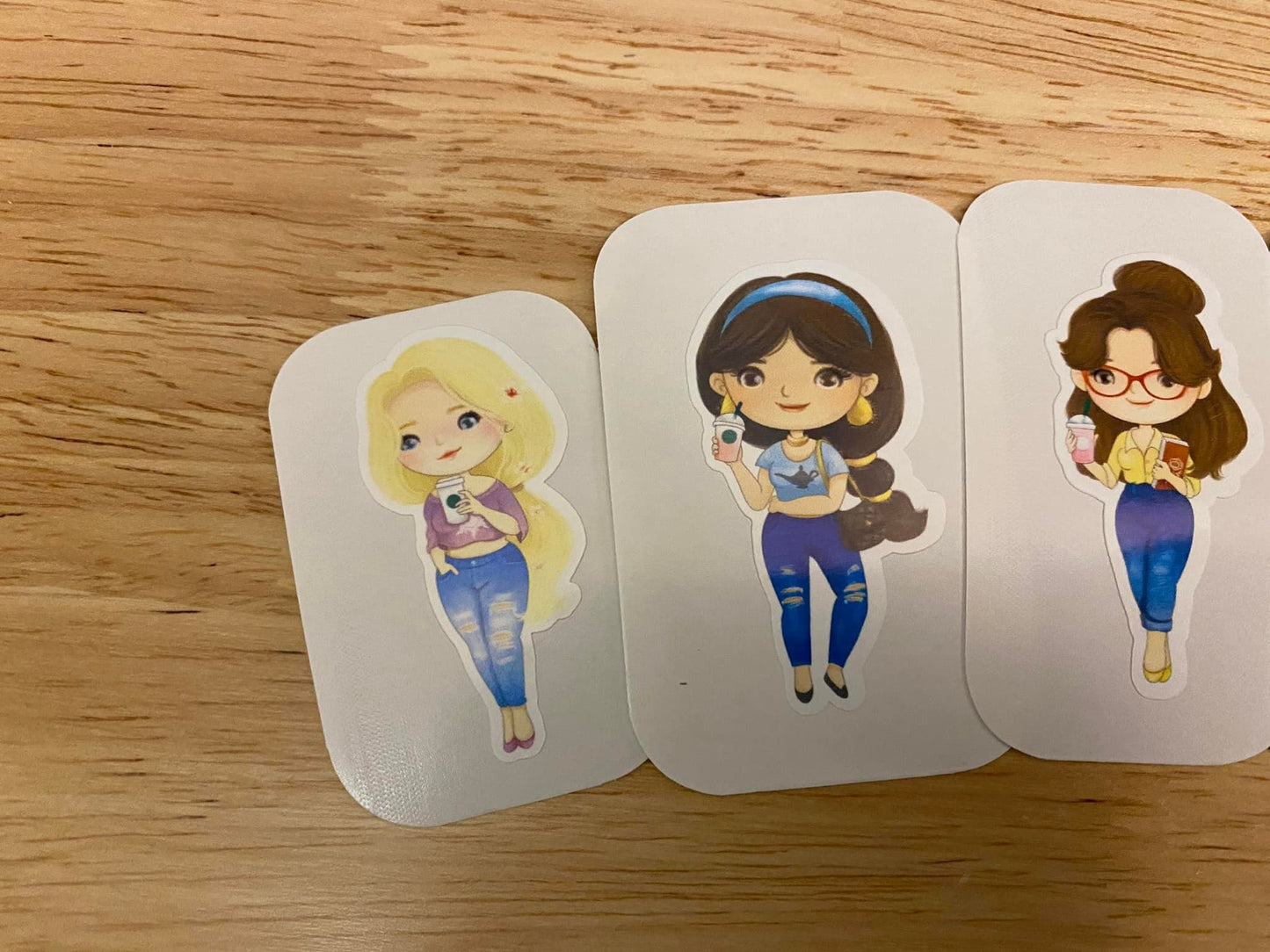 Cute Coffee Girls Sticker Pack