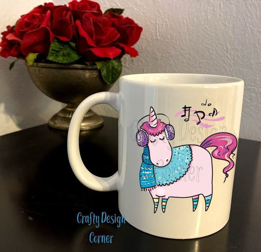 Musical Unicorn mug