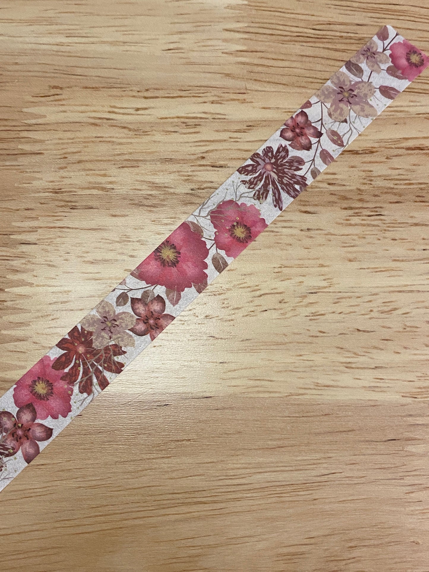 24" Washi Tape Card of Spring Bright Flower